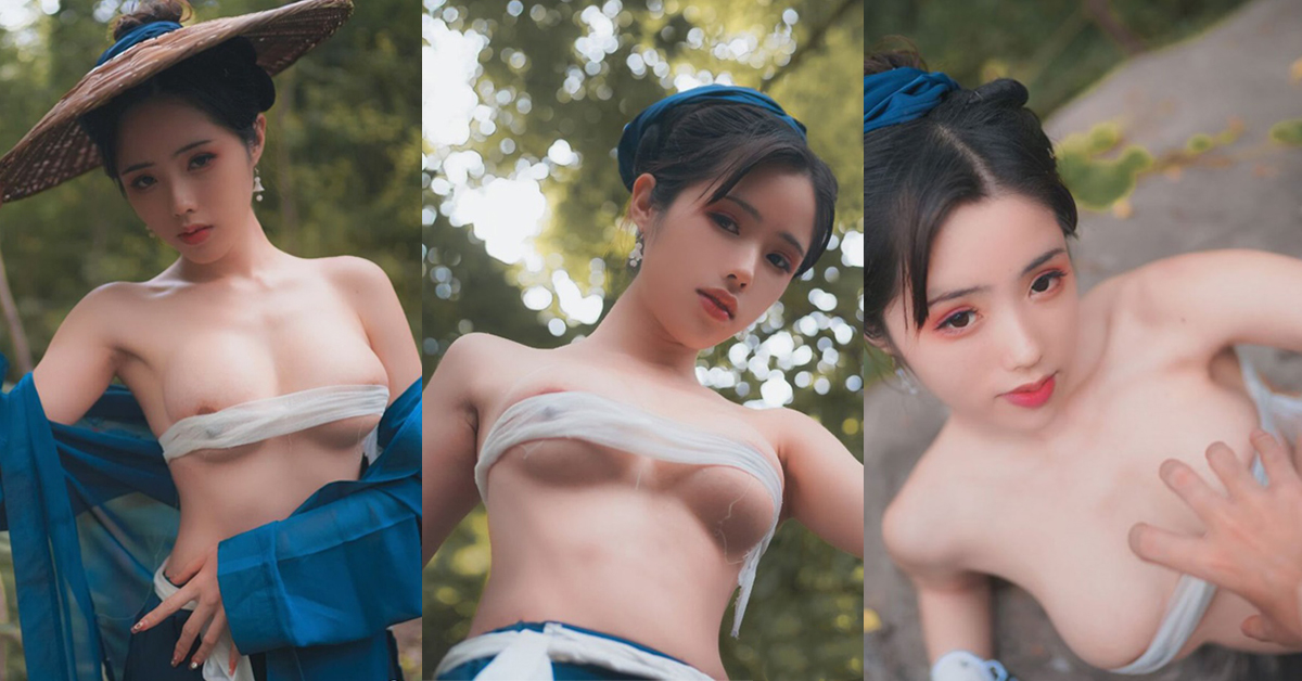 Đẹp mê hồn vơi bộ ảnh nữ kiếm khách khoe “bầu rượu” cực gợi cảm: Cứ ngỡ trong phim kiếm hiệp