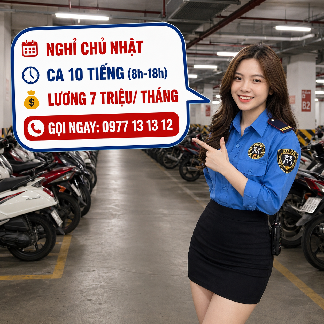 HẦM XE Q3