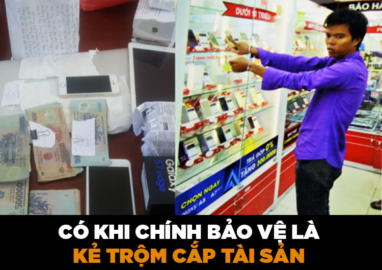 Có khi chính bảo vệ là kẻ trộm cắp tài sản của bạn