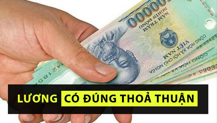 Công ty bảo vệ có trả lương đúng như thoả thuận?
